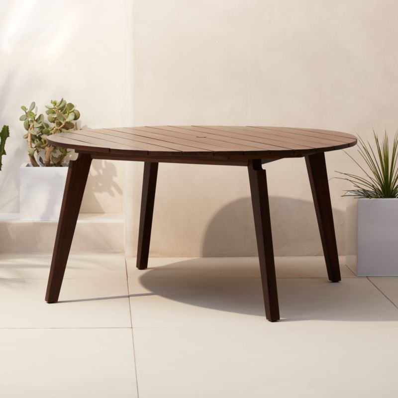 artemis round dining table CB2