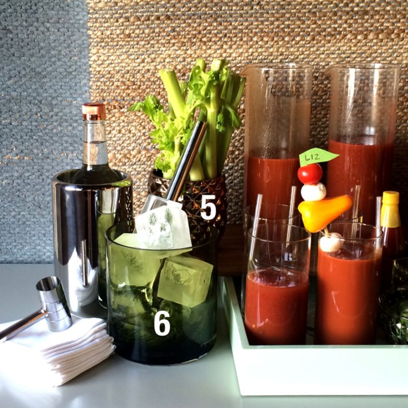 Build your own bloody mary bar CB2 Style Files