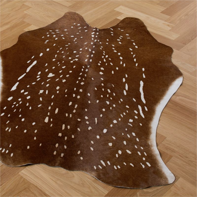 Faux Antelope Hide Rug 4'x6'