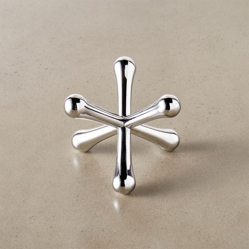 jacks silver ring holder CB2