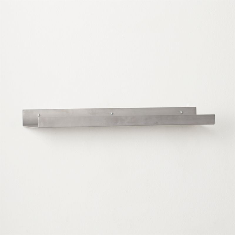 metal aluminum wall shelf 24" CB2