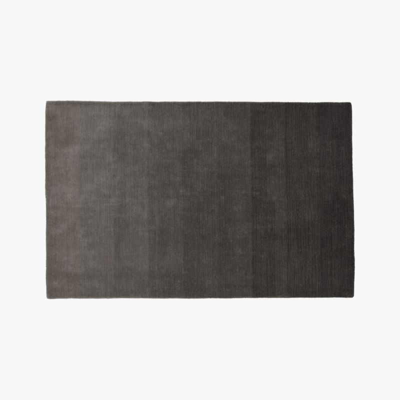 ombre grey rug 5'x8' CB2