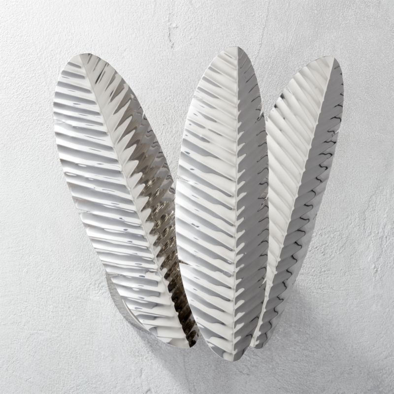 palm frond wall sconce CB2