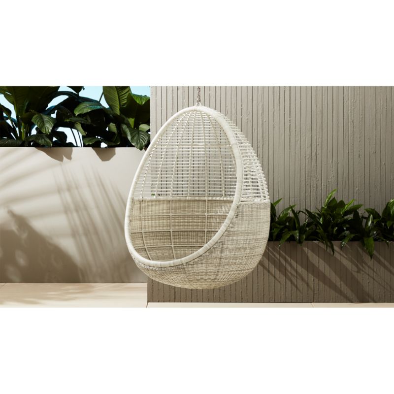 pod hanging chair CB2