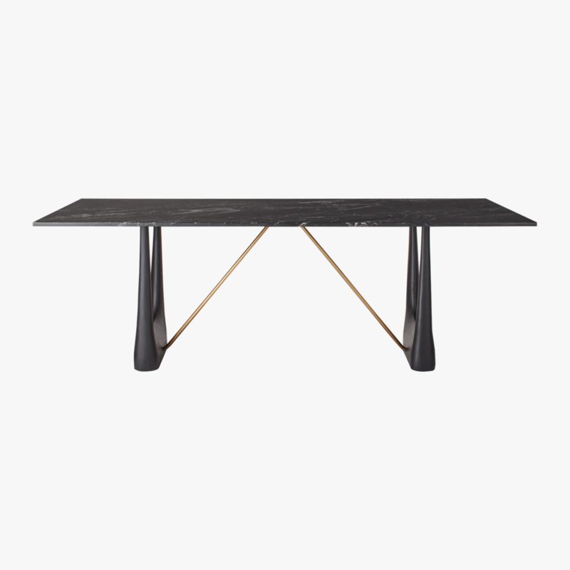 Rocco Rectangular Marble Dining Table