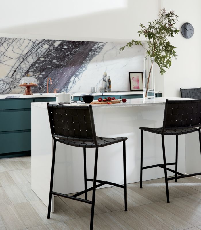 White Marble Top Island XL