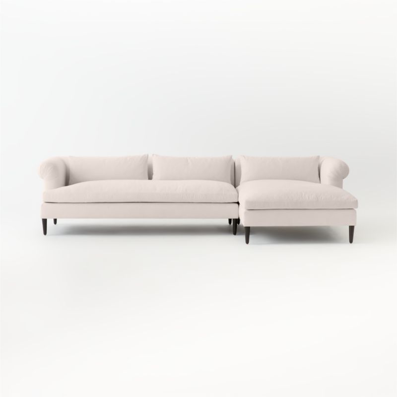 York Frost 2Piece Sectional Sofa