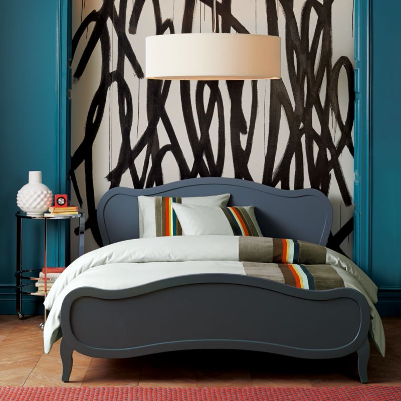 DIY Removable Wallpaper Art Idea Central The CB2 Blog