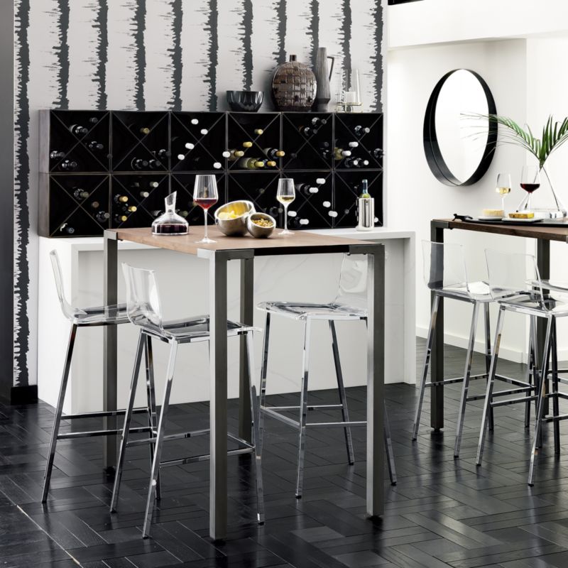 Vapor 30" Acrylic Bar Stool