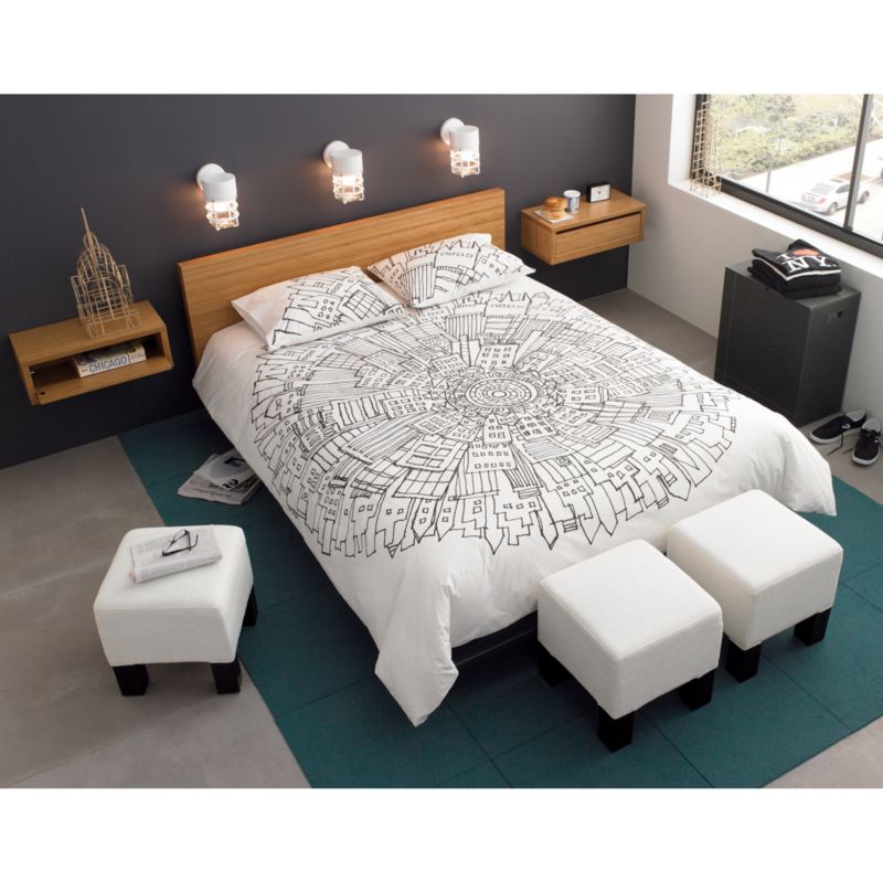 Ideas for a nontraditional nightstand