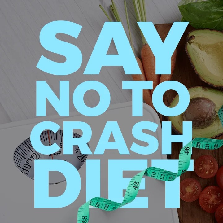 Say No To Crash Diet