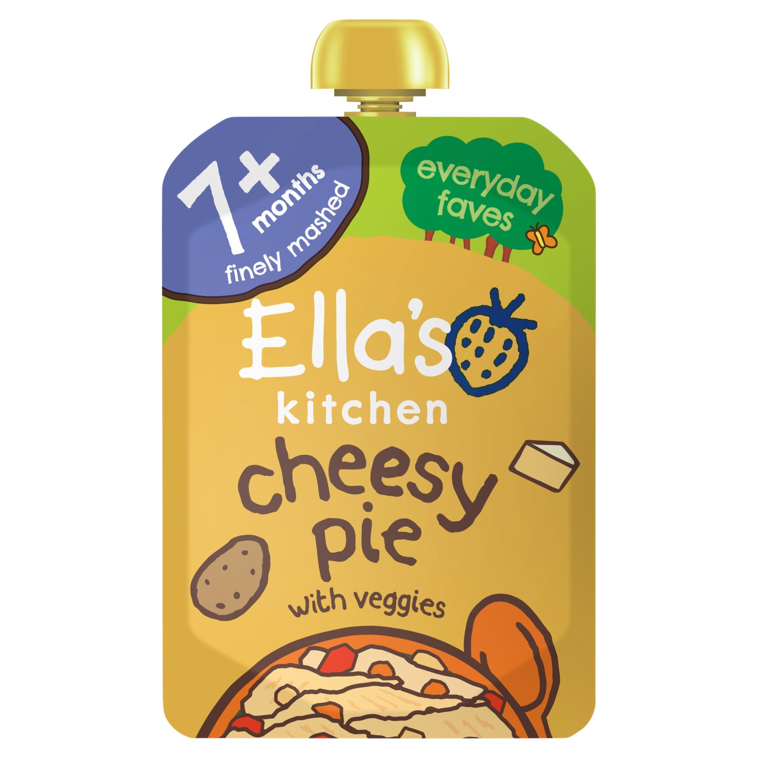 Ella's Kitchen Cheesy Pie 7+ Months (130 g) Storefront EN
