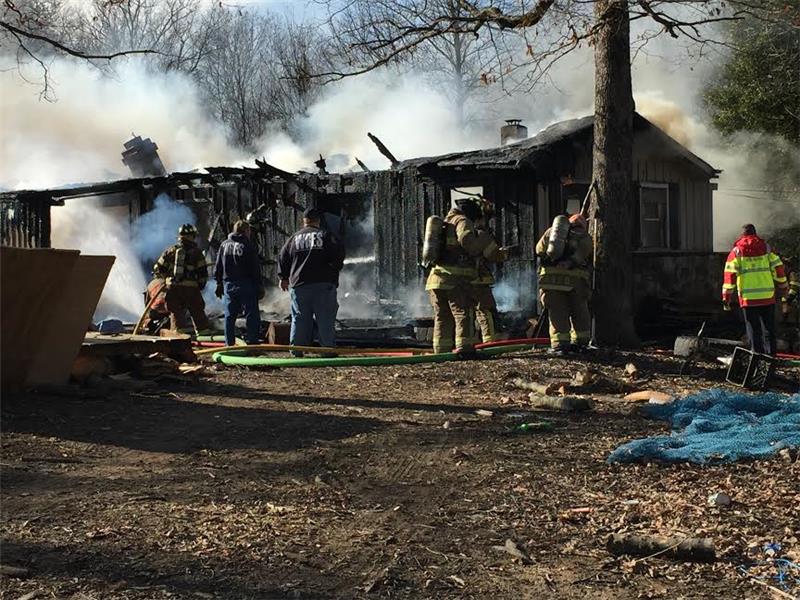 Estill Home On Signal Mountain Burns To The Ground