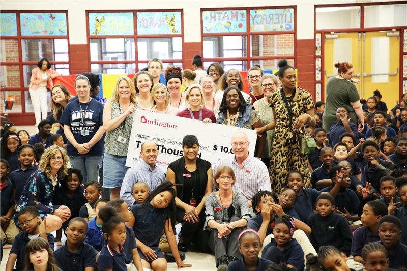 Burlington Celebrates New Chattanooga Store By Presenting A 10,000