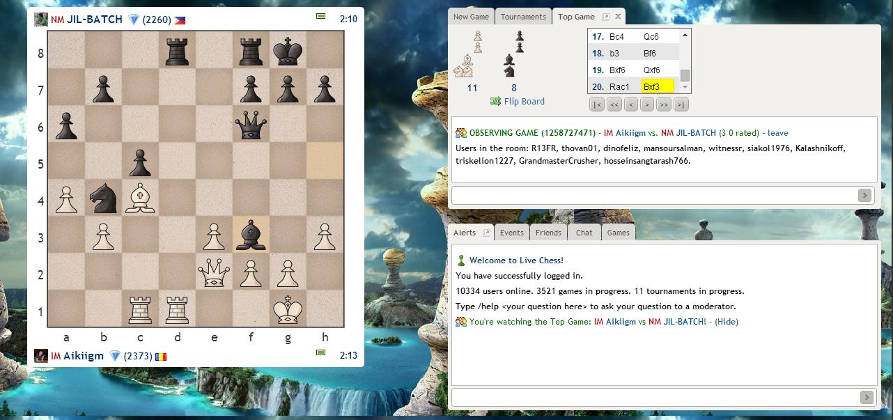 LIVE CHESS How to Challenge, etc.