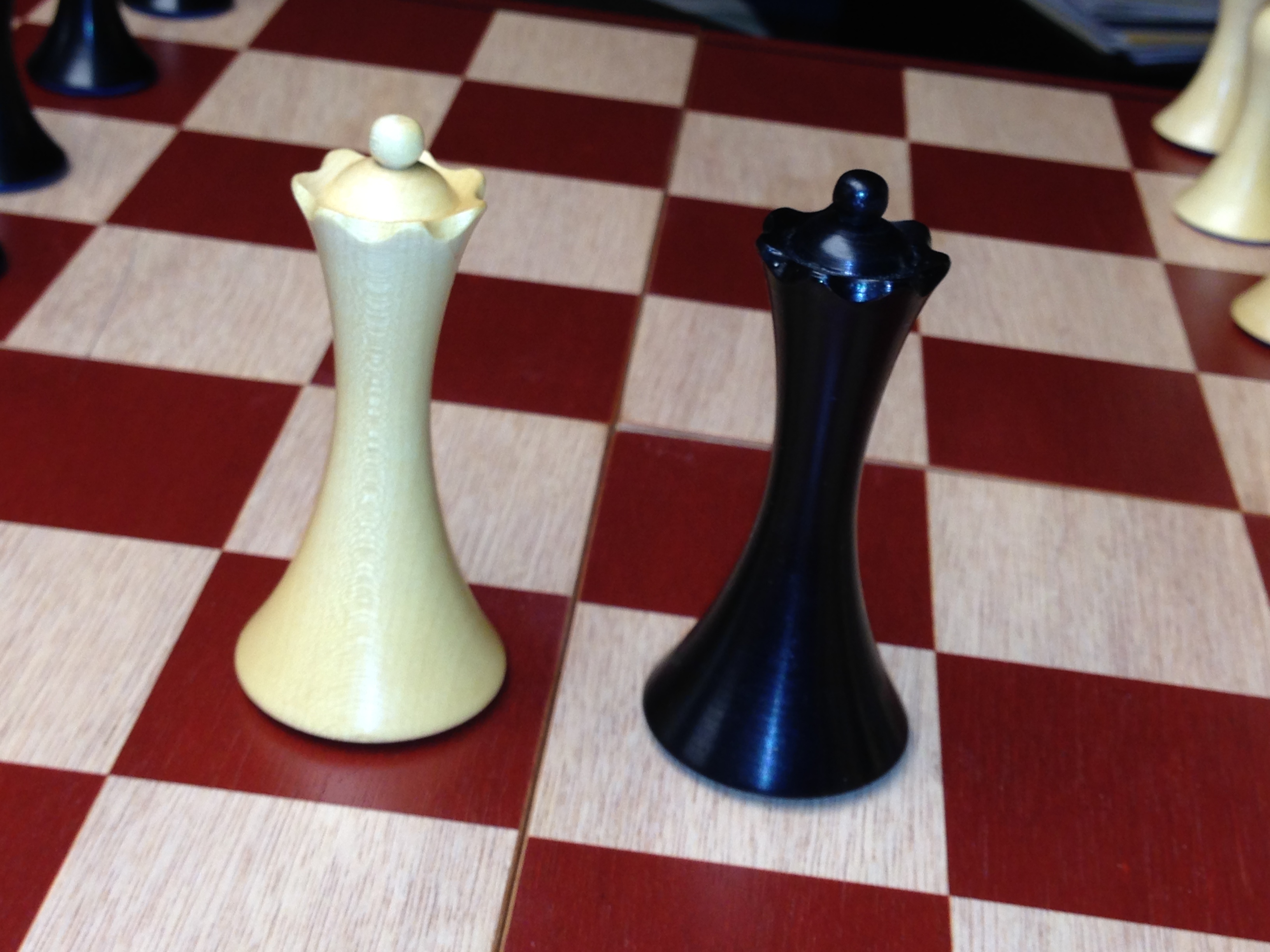 Comparing Best Chessmen Ever Stage I Sets