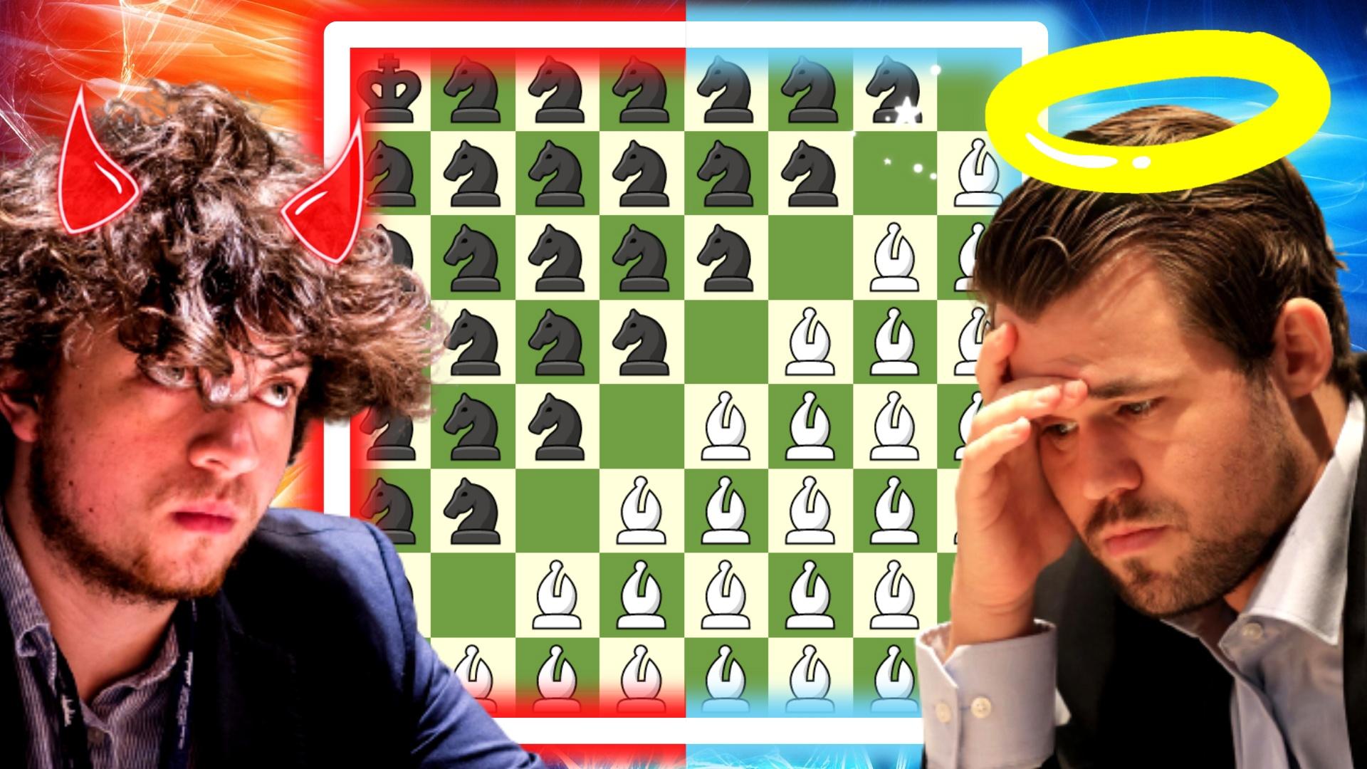 Magnus Carlsen VS Hans Niemann in an Alternate Universe