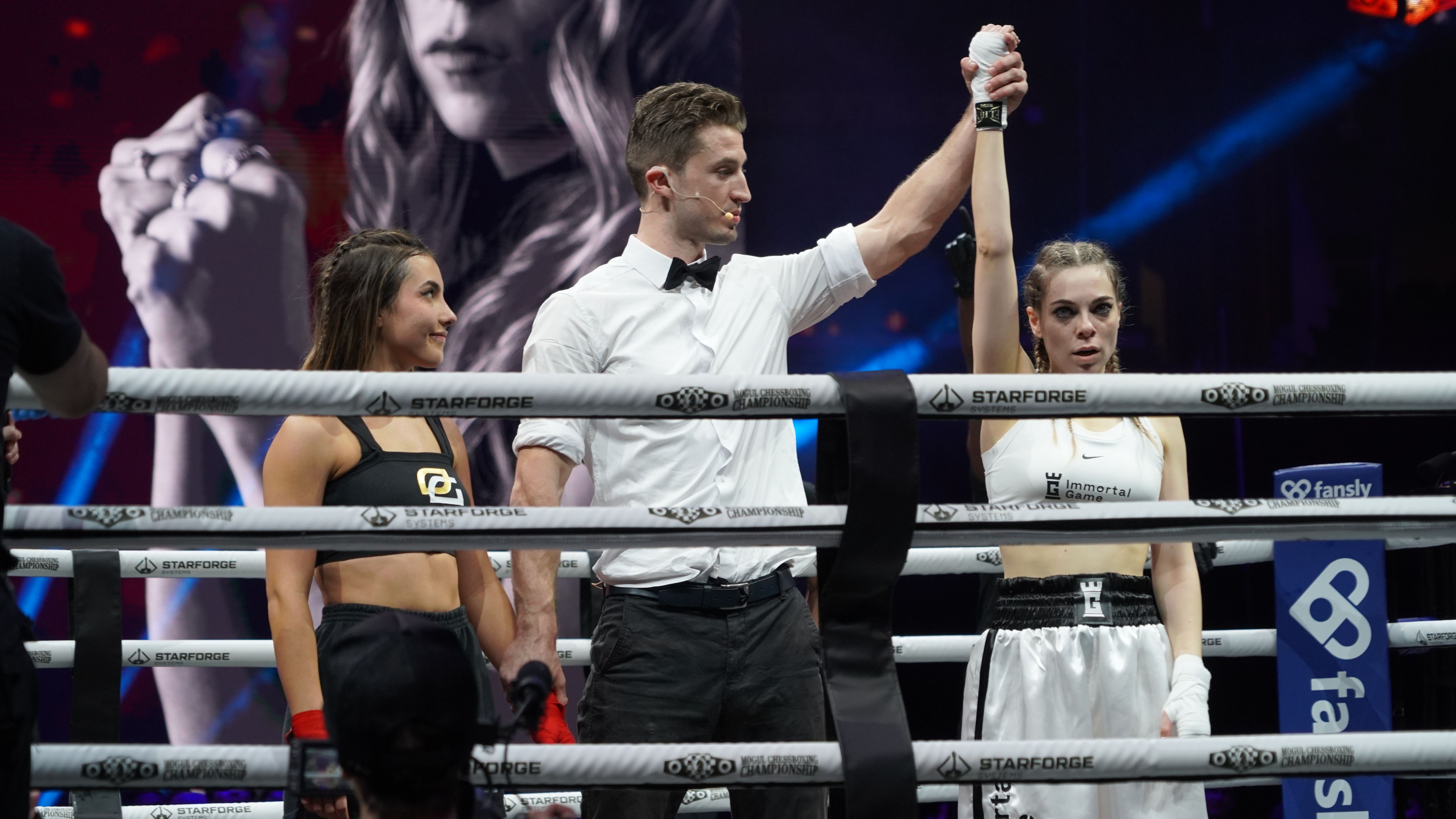 Andrea Botez Awarded TKO In Chessboxing, Two Winners