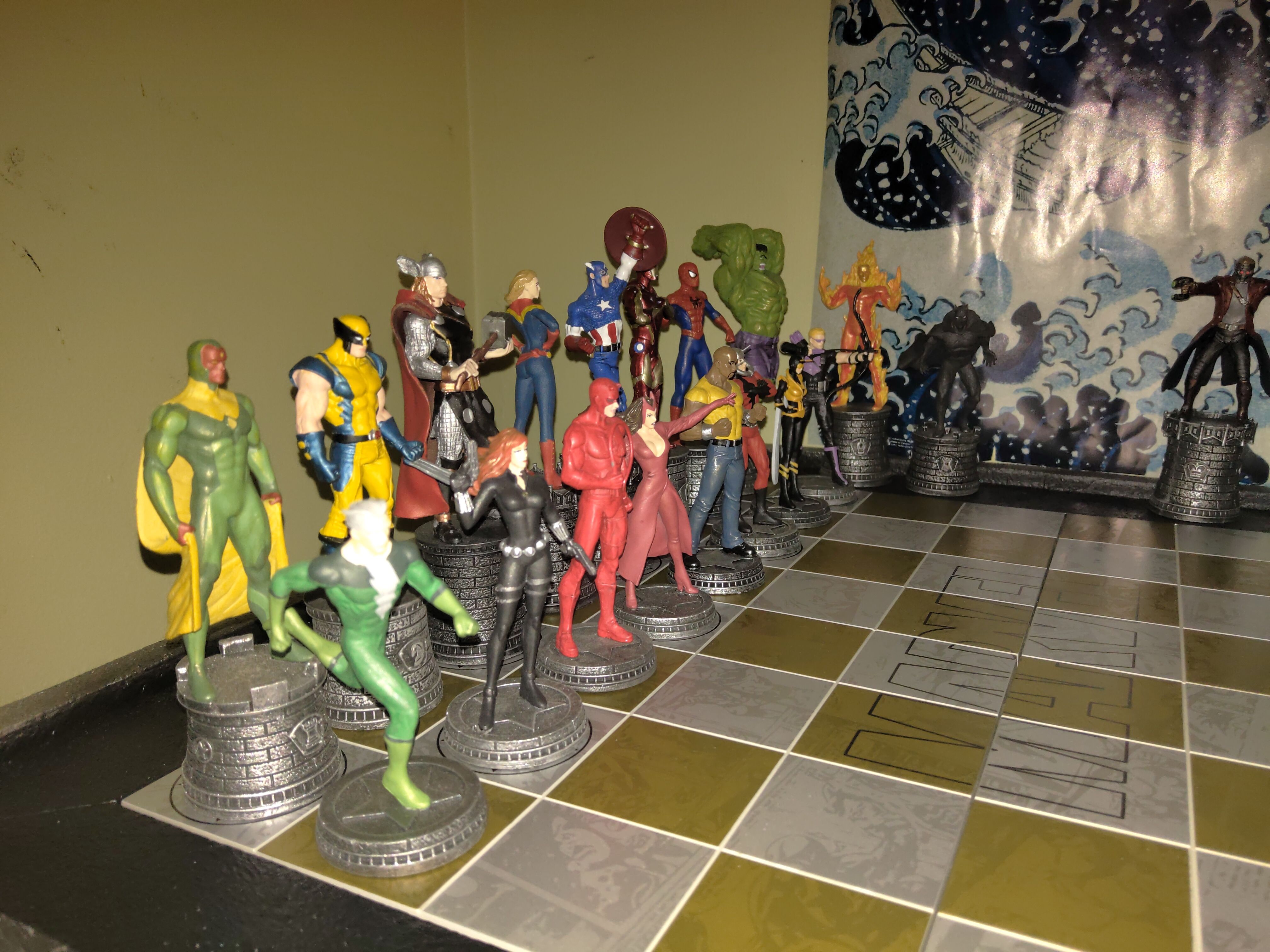 eaglemoss marvel chess collection chessboard munimoro.gob.pe