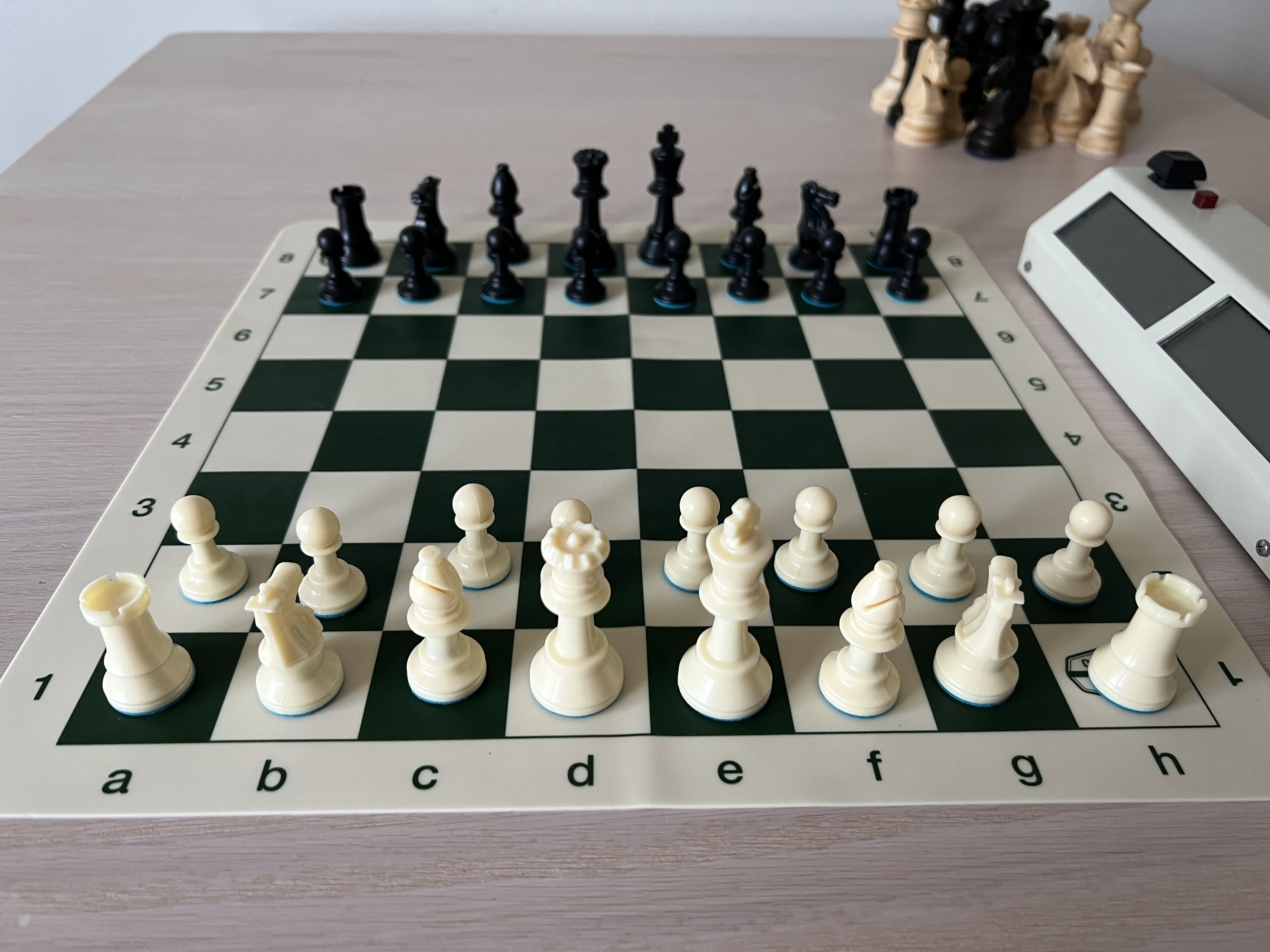 Weighting plastic chess pieces with lead shot DONE Chess Forums