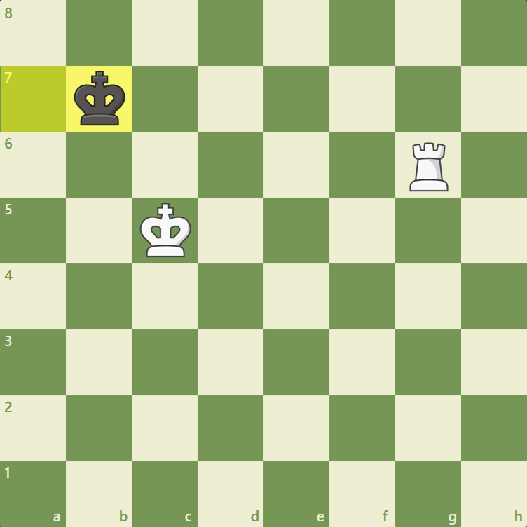 الكش مات بالملك والرخ مصطلحات الشطرنج