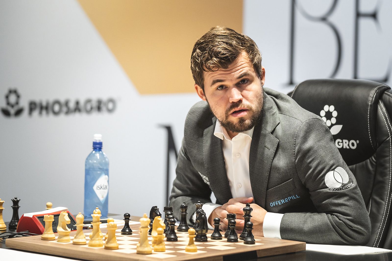 Carlsen Defends Passively To Draw Game 5 FIDE World Chess Championship
