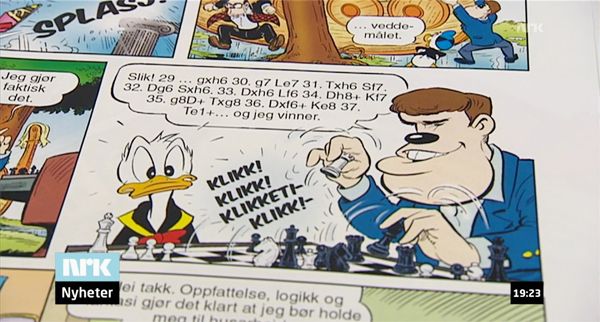 Magnus Carlsen To Feature In Norwegian Donald Duck - Chess.com