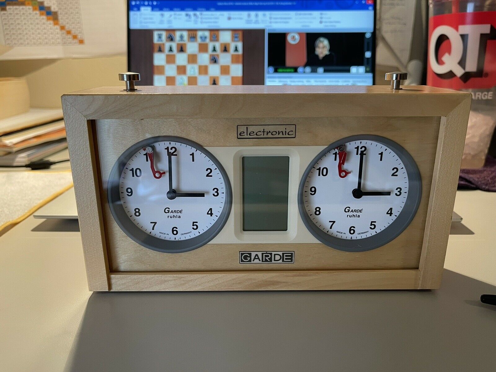 Garde analog and digital chess clock Chess Forums