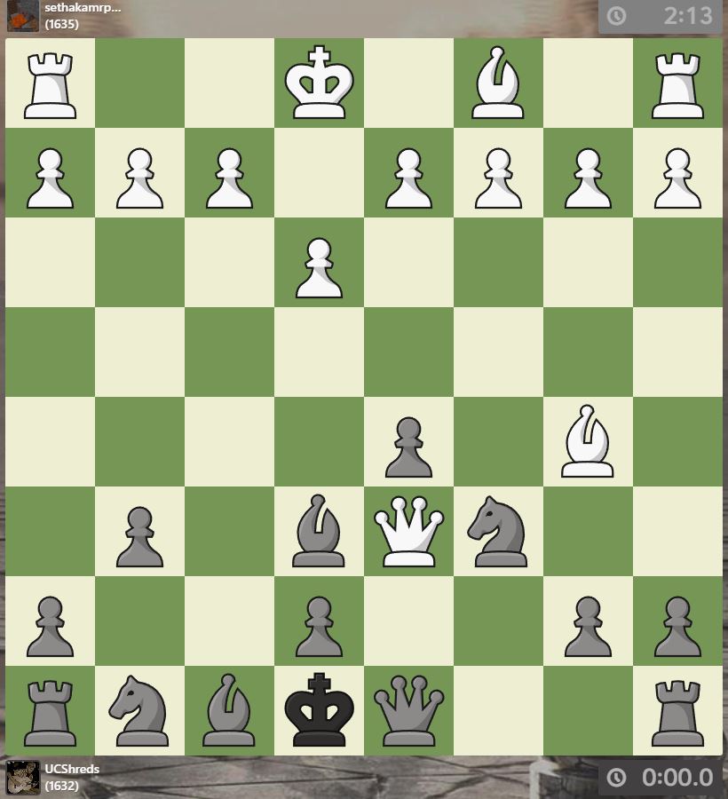 I got this position in Atomic Chess and couldn't move... Chess Forums