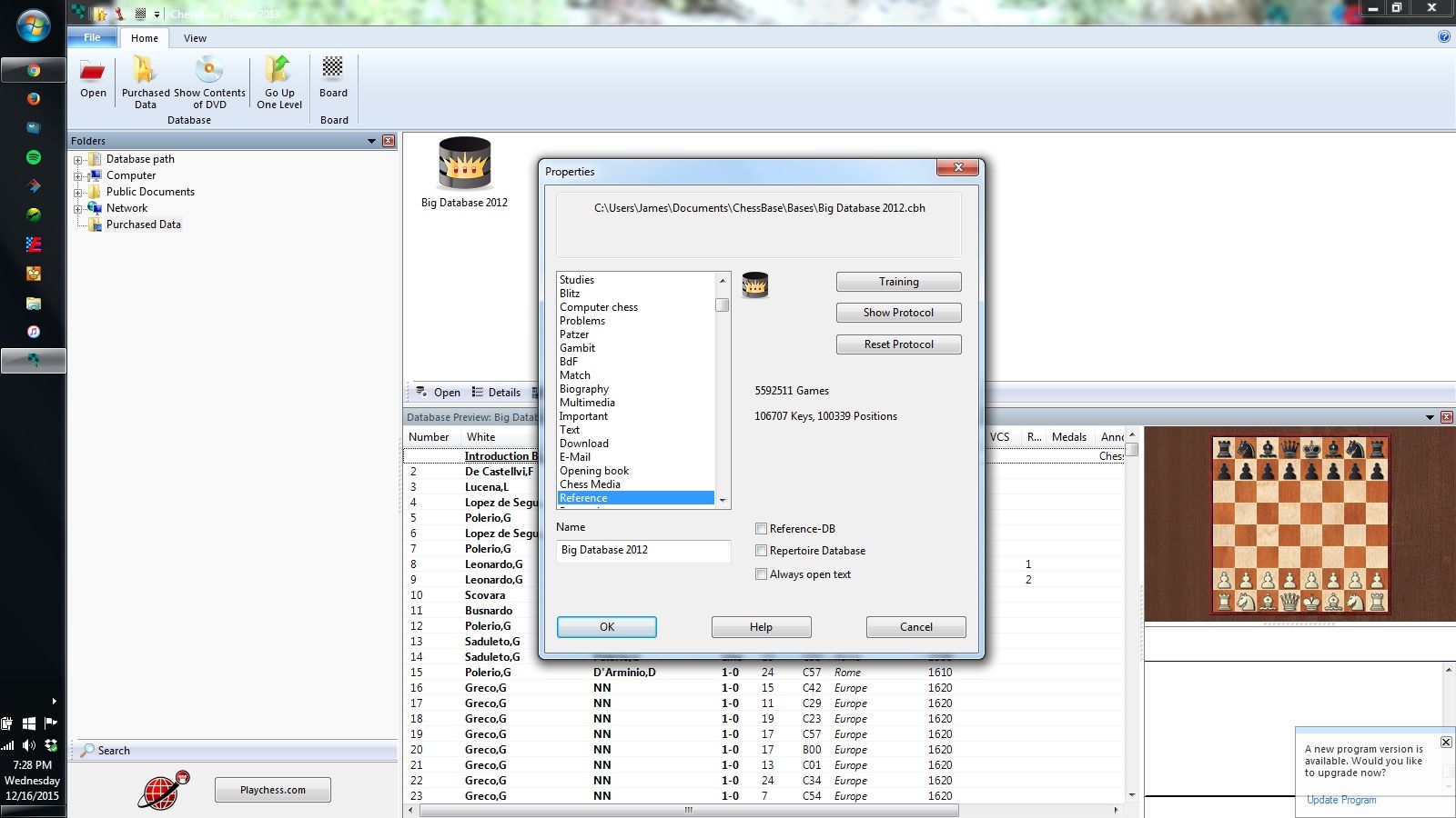 Chessbase Big Database - Chess Forums - Chess.com