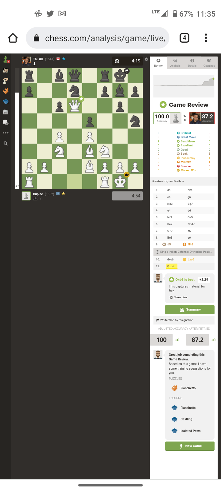 What's with these accuracy scores Chess Forums