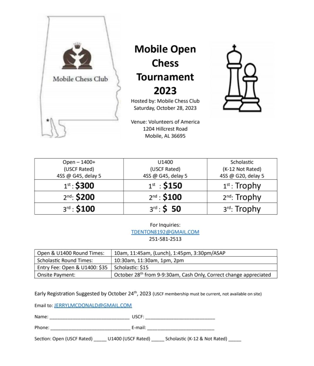 Alabama OTB Chess Chess Forums