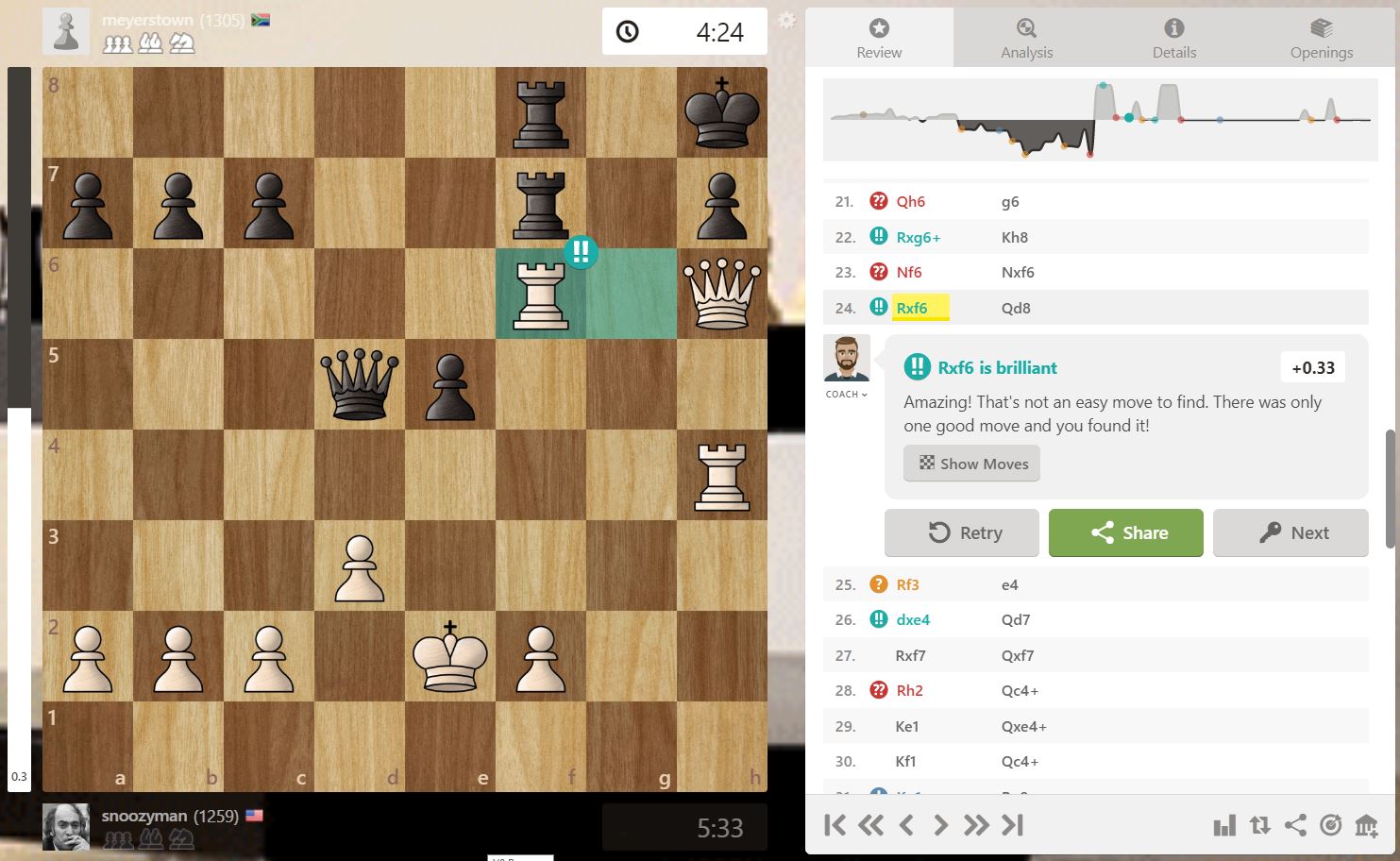 4 Blunders and 3 Brilliant Moves Chess Forums