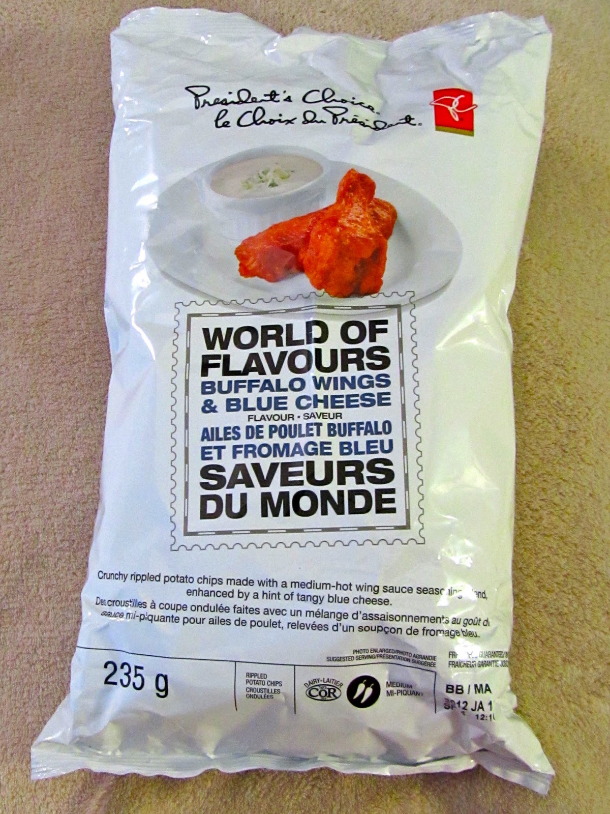 President's Choice Buffalo Wing and Blue Cheese Chips reviews in Grocery ChickAdvisor