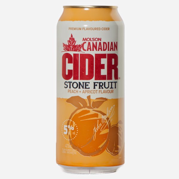 Molson Canadian Cider Stone Fruit Peach & Apricot Flavour reviews in