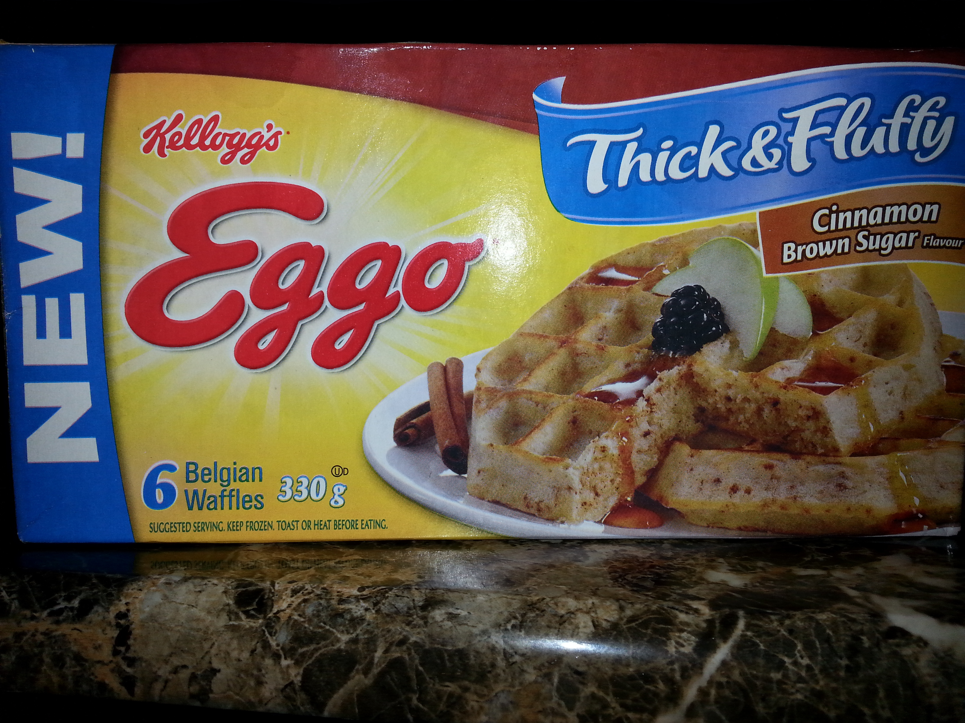 Eggo Thick and Fluffy Belgian Waffles Brown Sugar and Cinnamon reviews