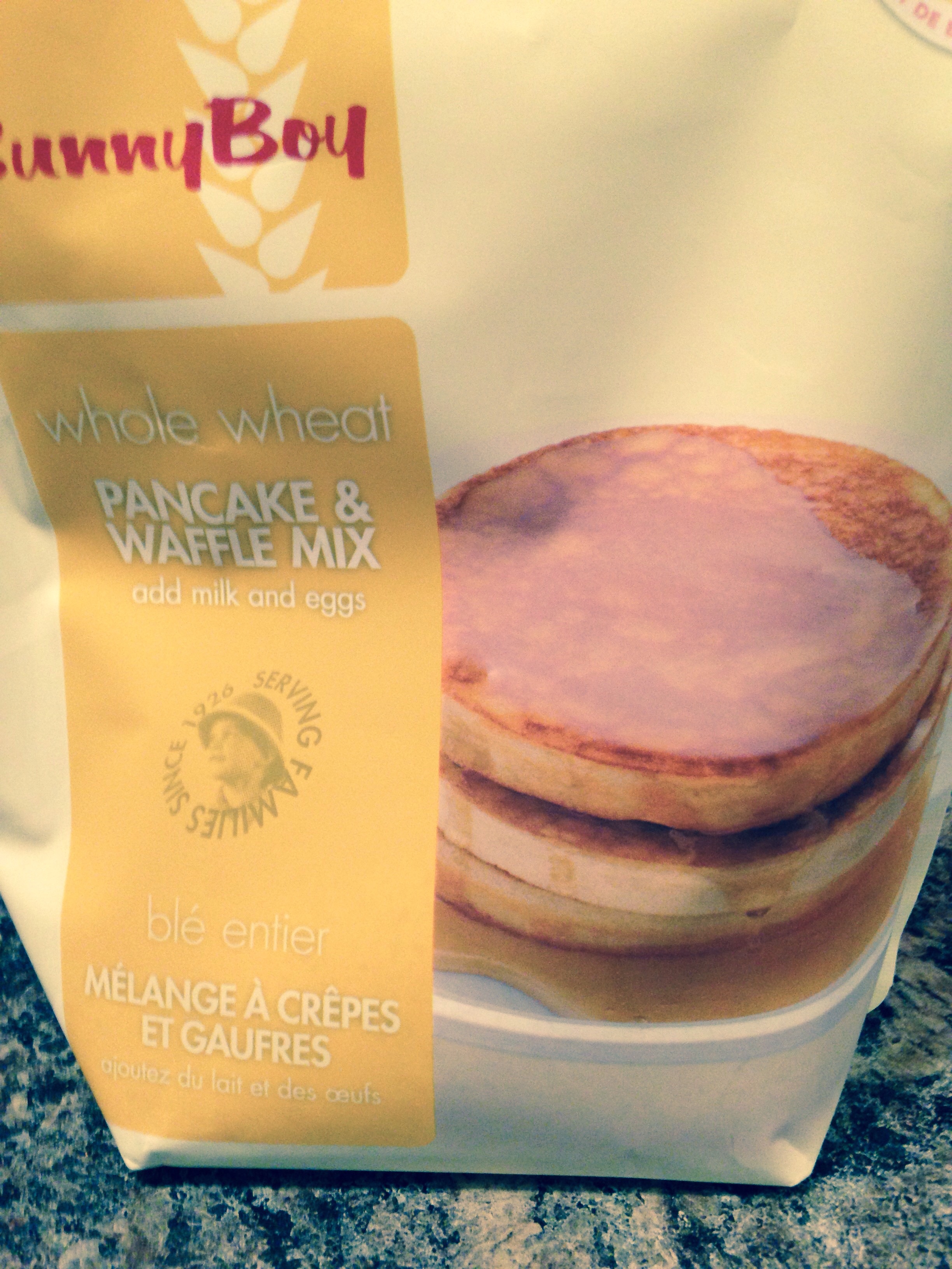 Sunny Boy Whole Wheat Pancake and Waffle mix reviews in Grocery