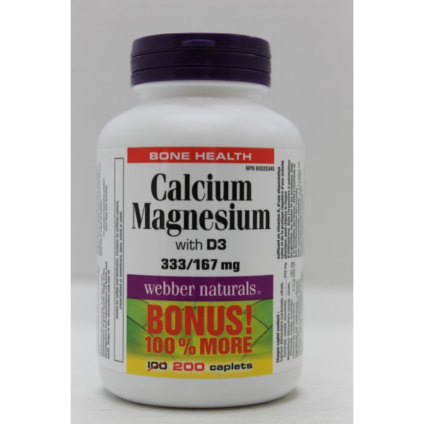 ber Naturals Calcium Magnesium with D3 reviews in Vitamins/Minerals