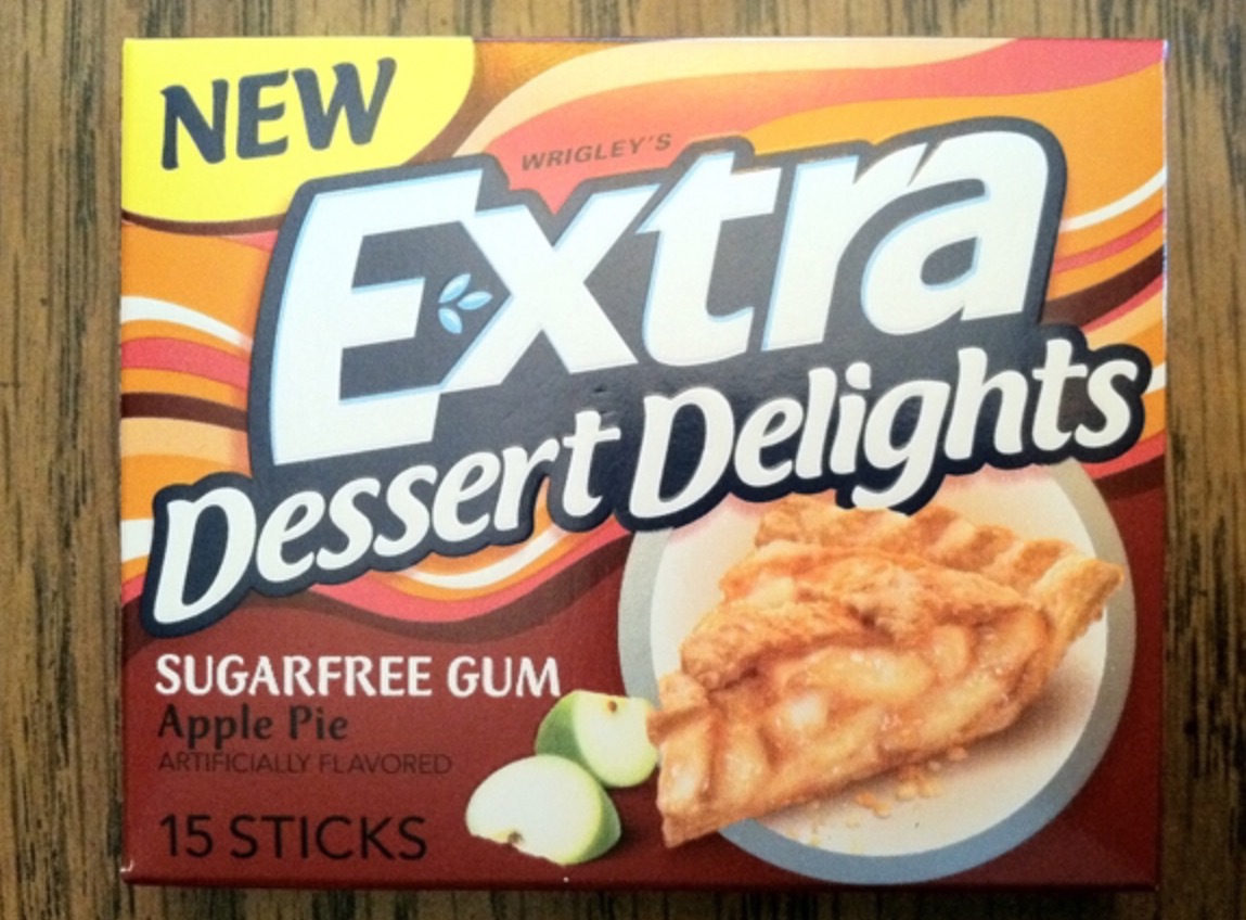 Extra dessert delights apple pie gum reviews in Gum ChickAdvisor