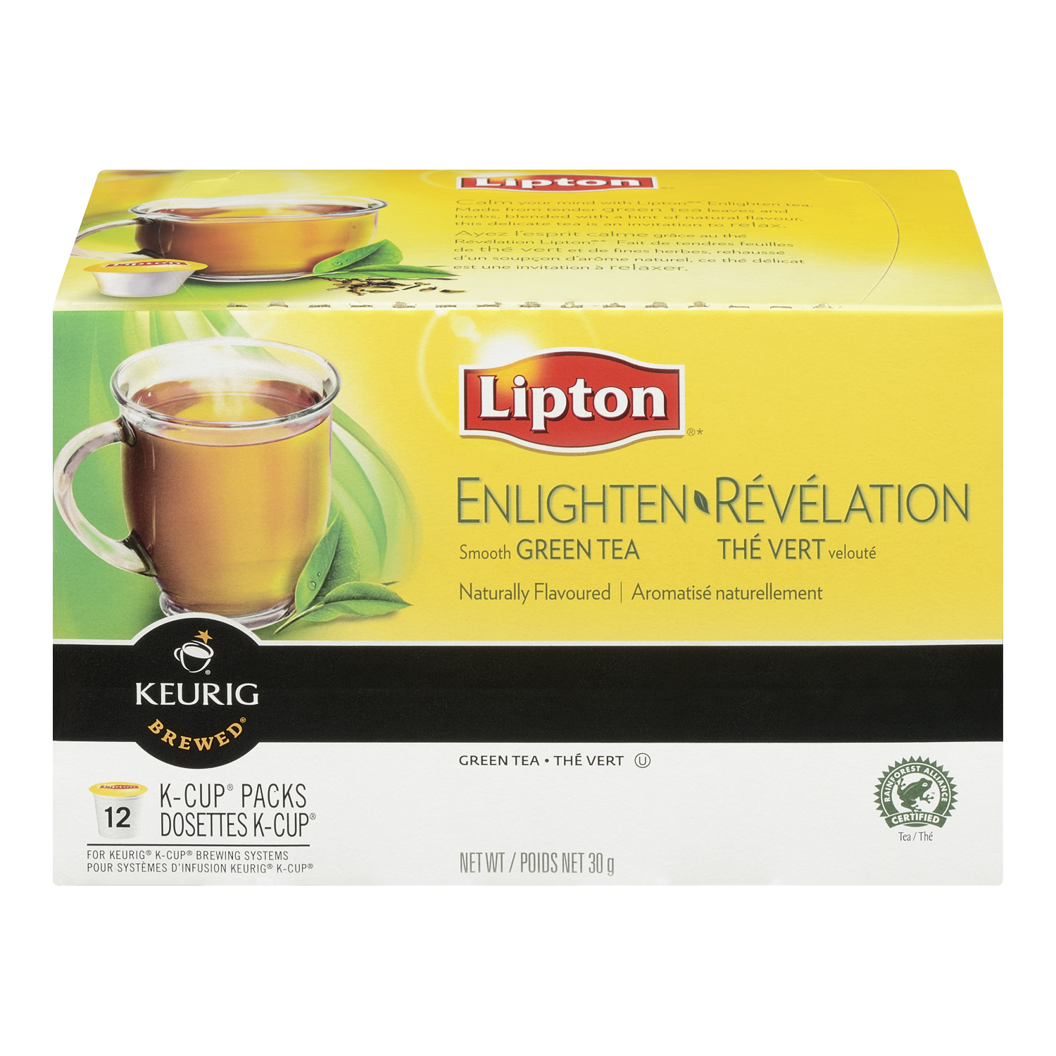 Lipton Enlighten Smooth Green Tea KCup Packs reviews in Tea ChickAdvisor