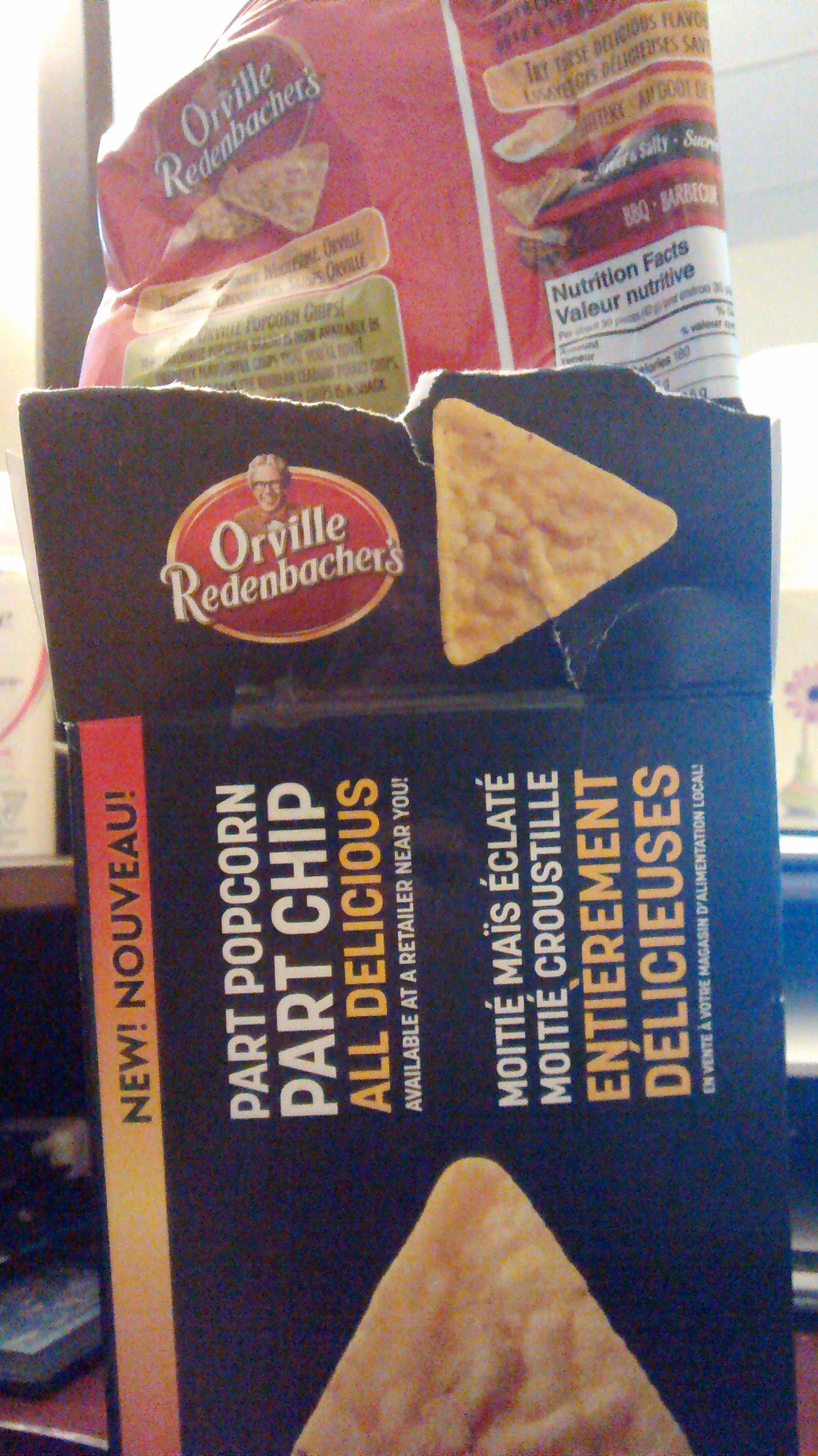 Orville Redenbacher Popcorn Chips Aged Cheddar reviews in Chips