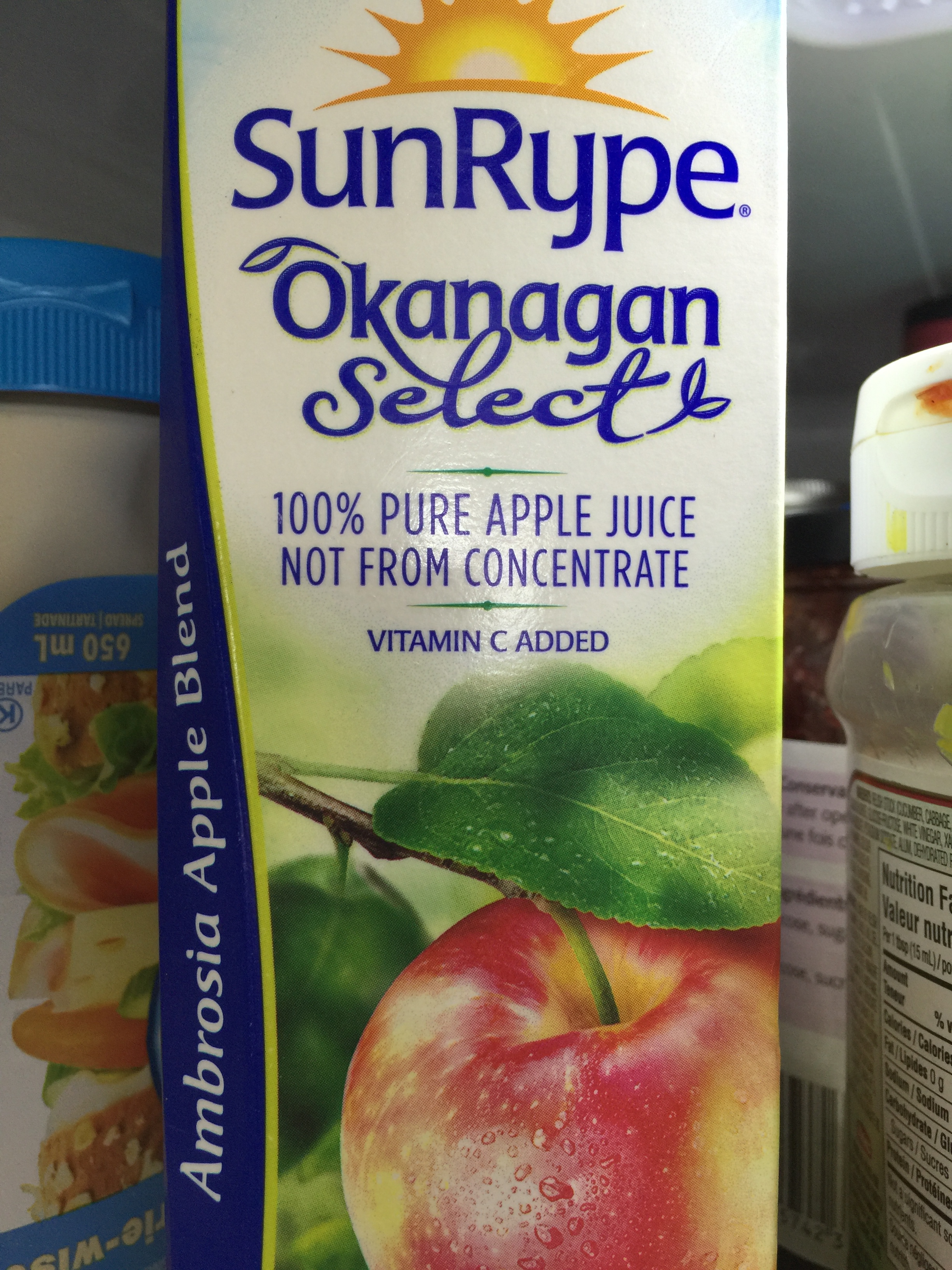 SunRype Okanagan Select Pure Apple Juice reviews in Juice ChickAdvisor
