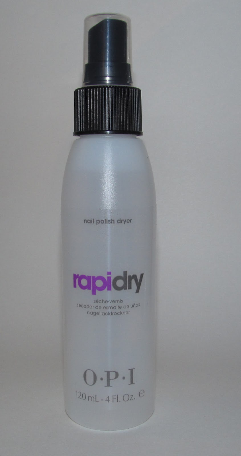 OPI "RapiDry" Nail Dryer Spray reviews in Nail Polish ChickAdvisor