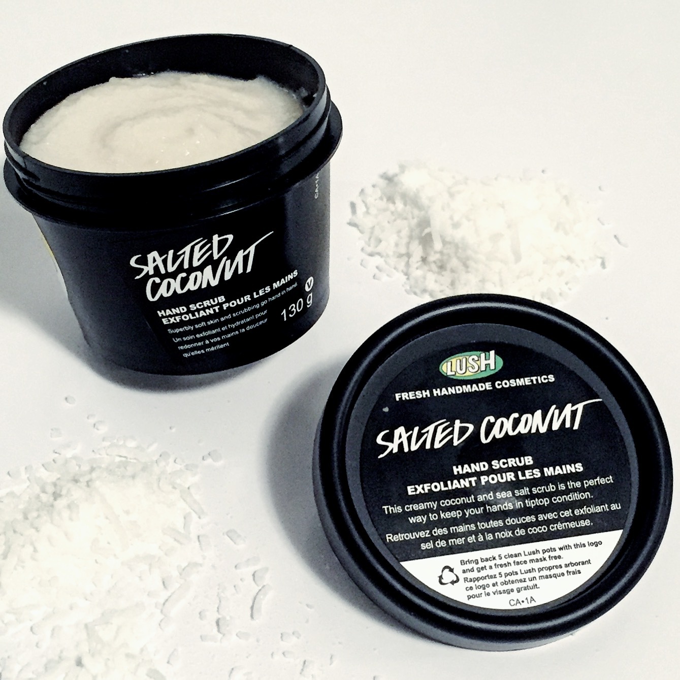 Lush Cosmetics Salted Coconut Hand Scrub reviews in Hand Lotions