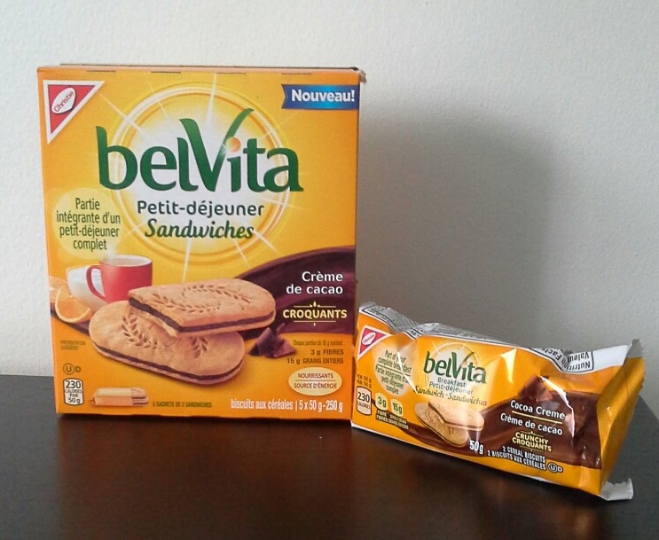belVita Sandwich cocoa Creme Breakfast Biscuits reviews in Granola Bars