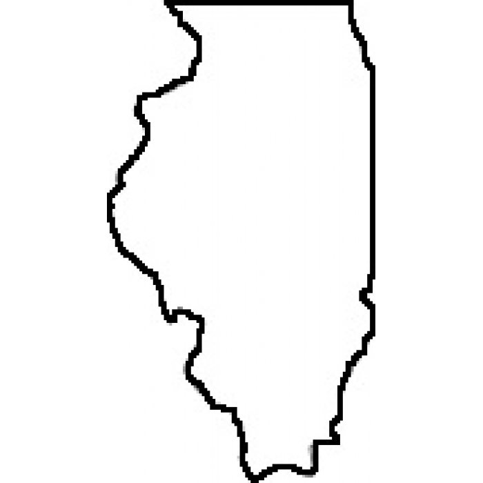 Pin Illinois Outline Blank Map Clipart Panda Free Clipart Images