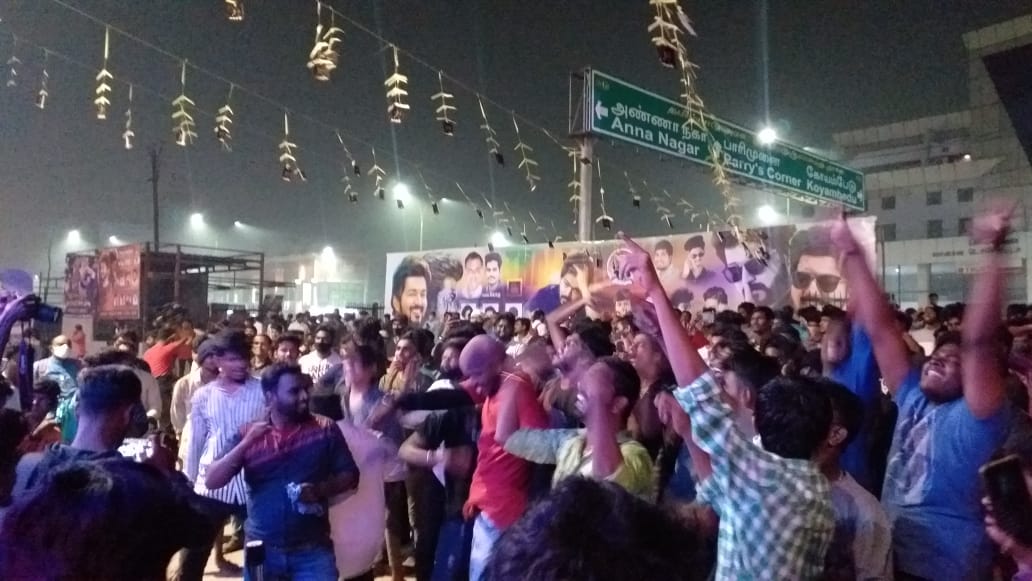 Thousands throng theatres in Tamil Nadu on eve of Pongal