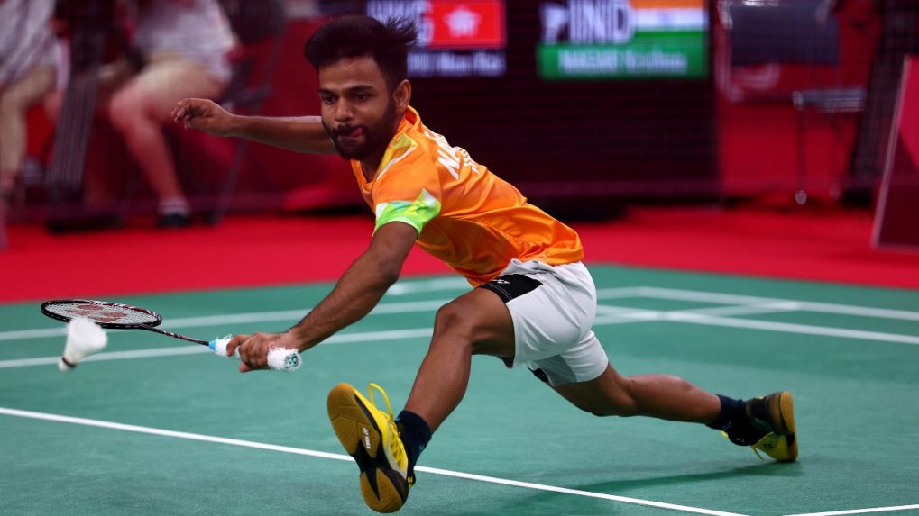 Tokyo Paralympics Krishna Nagar Wins Gold In Men'S Singles Badminton