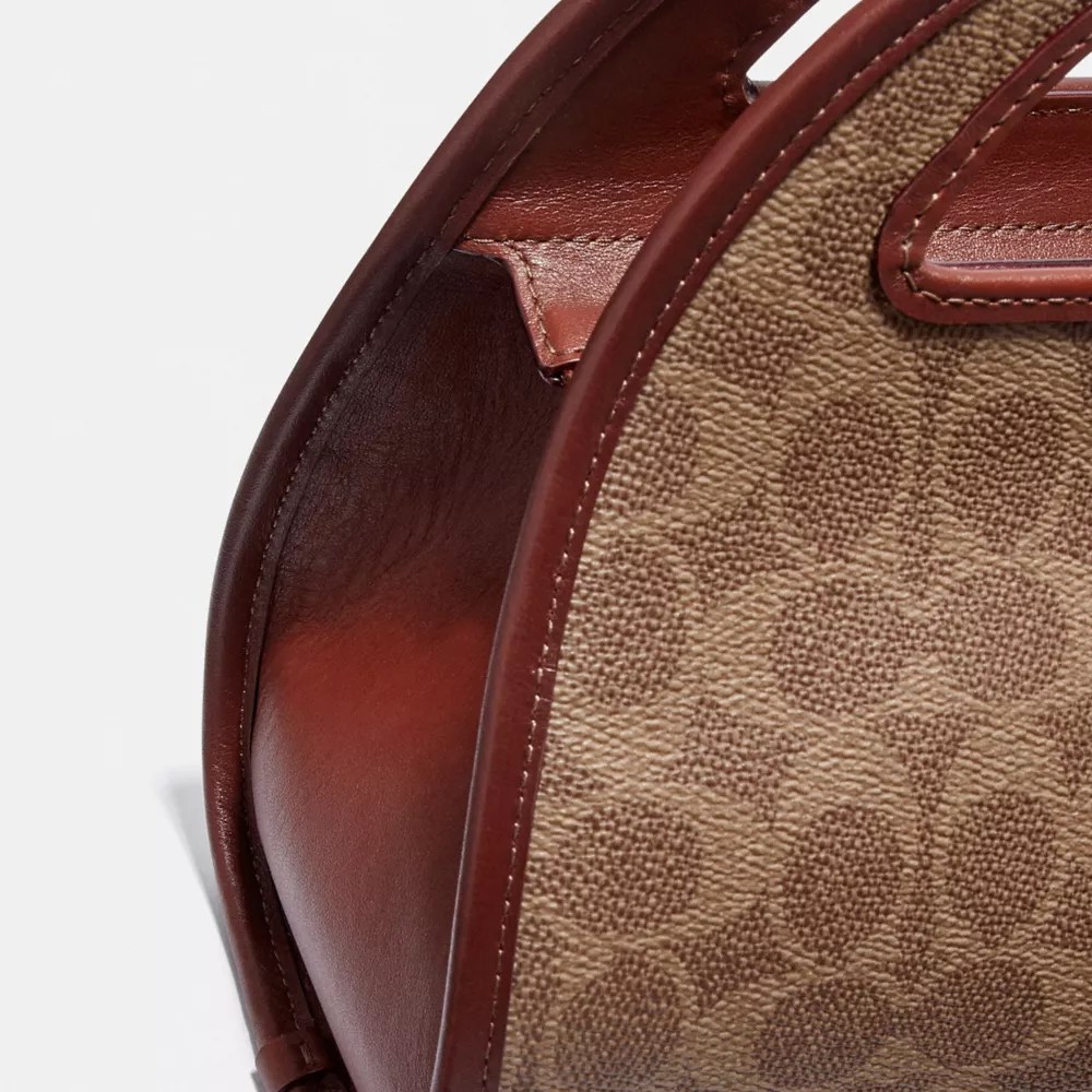 バッグ Coach Leather Dome Crossbody Handbag 売り公式店 blog.knak.jp