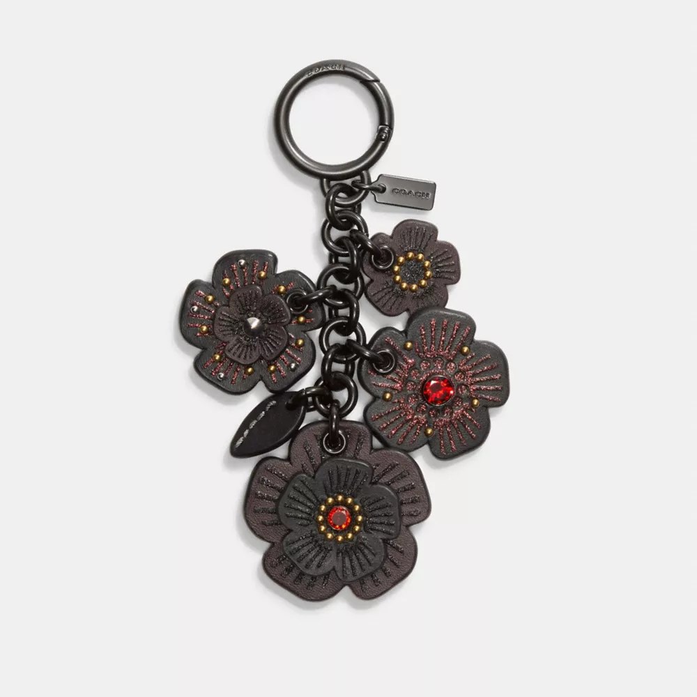 COACH® Tea Rose Mix Bag Charm